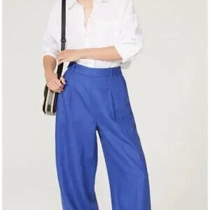 Madewell Cobalt Blue Wide Leg Pants